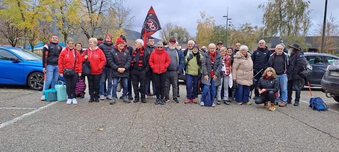 AmicaleOyoRugby's tweet photo. En route pour Montpellier pour aller encourager nos oyomen pour le match @MHR_officiel / @OyonnaxRugby pour la 8รจmes journรฉe du @top14rugby. Ici Ici c'est Oyonnax ๐ดโซ๏ธ๐โ๏ธ (en route vers la victoire) #OYONNAX #Oyomen #teamoyo #TOP14 #MHROYO https://t.co/dY2Lzz5M7Z