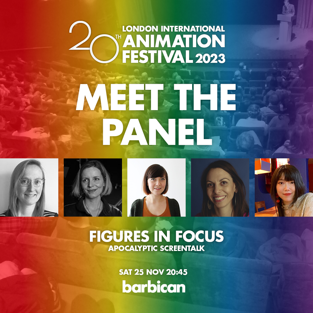 A very warm welcome to our esteemed panel who will be taking to the @barbicancentre stage tonight after our screening of Figures in Focus: Apolcalyptic Abigail Addison Carla Mackinnon Lauren Orme Suray Raja Qianhui Yu bit.ly/3MU0BSk