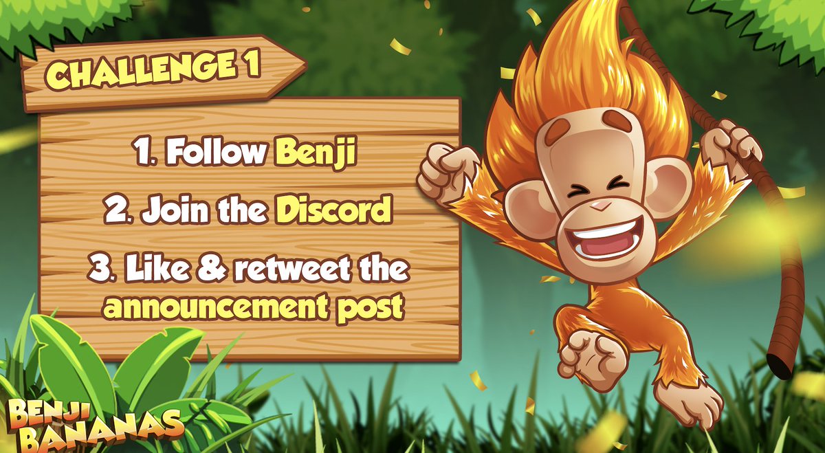 Gm, Challenge #1 is here! 

Simply follow the instructions below to enter! 🍌

Submissions will close as soon as challenge 2 is posted!