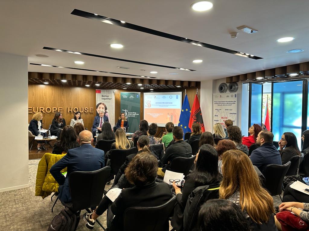 DifferentEqual2's tweet photo. #advforchng: Free legal aid support for victims of gender-based violence and vulnerable groups”. This forum also marks the beginning of the campaign for #16DaysOfActivism Grateful 4the participation of @steinertirana @ADCinAlbania @MonicaMerino_D @AvokatiPopullit  @GjonajEtilda https://t.co/x5RxZnb5hf