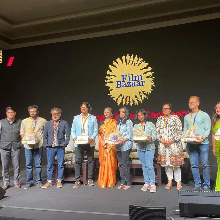 Thrilled that my novel, The Secret of More, received a Book-To-Box-Office jury pick award at the NFDC Film Bazaar in Goa last night! In a national selection process, a jury of six members from the industry chose six books as best suited for a film or TV series adaptation.