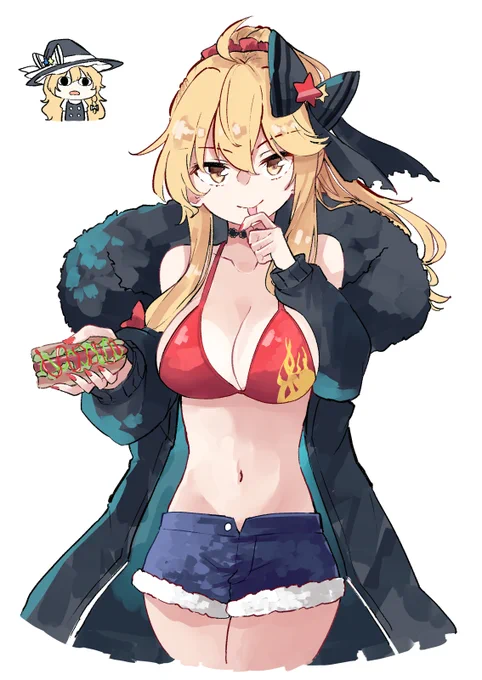 紅魔理沙ちゃんおっきいね! 