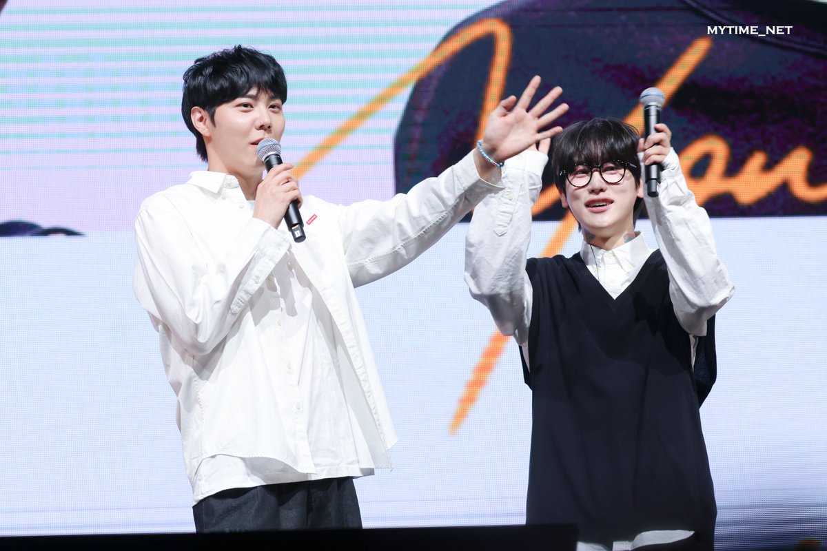 mytime_net's tweet photo. 231124 준성호 As You Wish  홍콩 팬미팅

✨✨

#준성호 #이준성 #신성호 #남의연애2 #HisMan2 #준성 #성호 #Junseongho #Junseong #Seongho #JunSeongHo1stFMTinHK https://t.co/0SqVB2GJKs