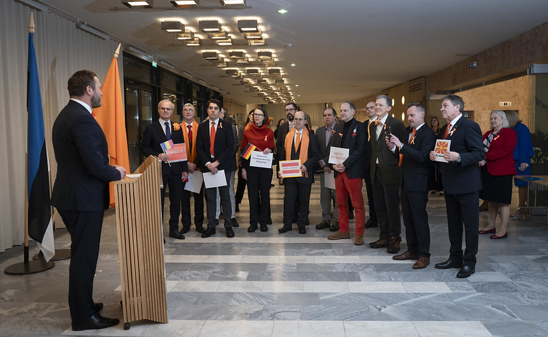 #NoHayExcusa
Like-minded ambassadors in Tallinn have joined MFA @Tsahkna to state loud and clear that there can be #NoExcuses for tolerating  violence against women
#EndVAW #OrangeTheWorld 
🇺🇳
