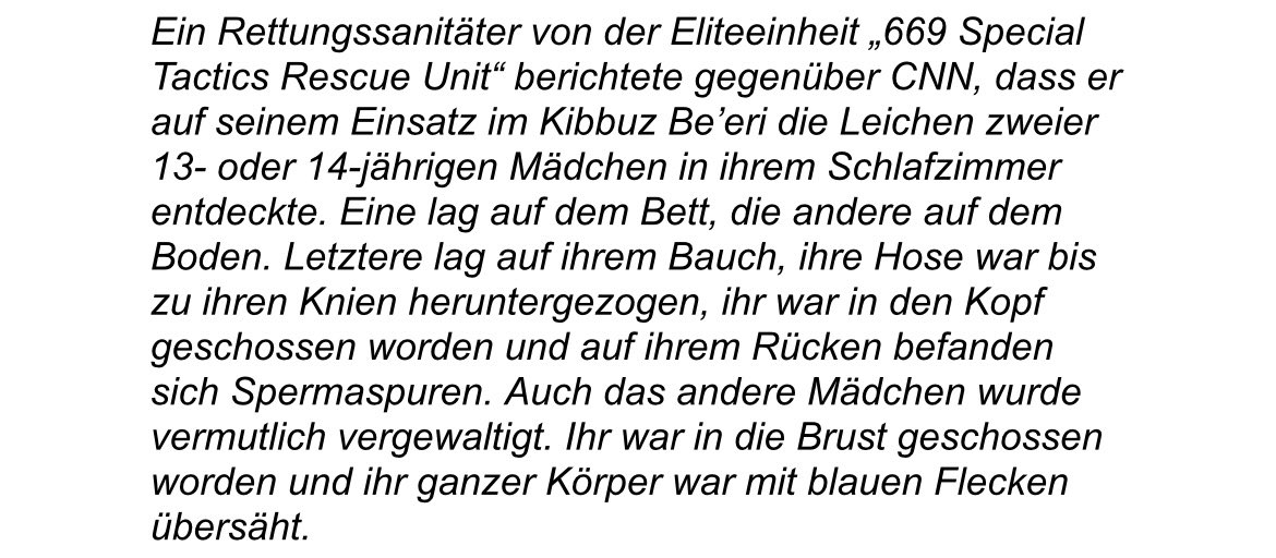 athmrva's tweet photo. ❗️TW: Die Recherche war hart, weil ich dafür Videos &amp; Bilder vergewaltigter &amp; geschändeter Leichen gesichtet &amp; mir Interviews v. Ersthelfern mit genauen Beschreibungen der Gewaltverbrechern durchgelesen habe. Die grafischen Beschreibungen sind nicht im Text, ich teile sie hier: https://t.co/KHkqQ9srOE