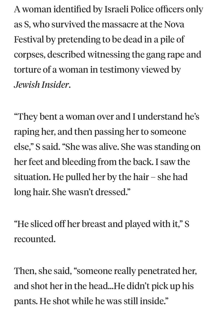 RachelRileyRR's tweet image. Today is International Day Against Gender-based Violence, and *finally* on the 50th day since unspeakable rape and violence against women and girls (including babies), UN Women have made a comment.

Shameful.

jewishinsider.com/2023/11/israel…