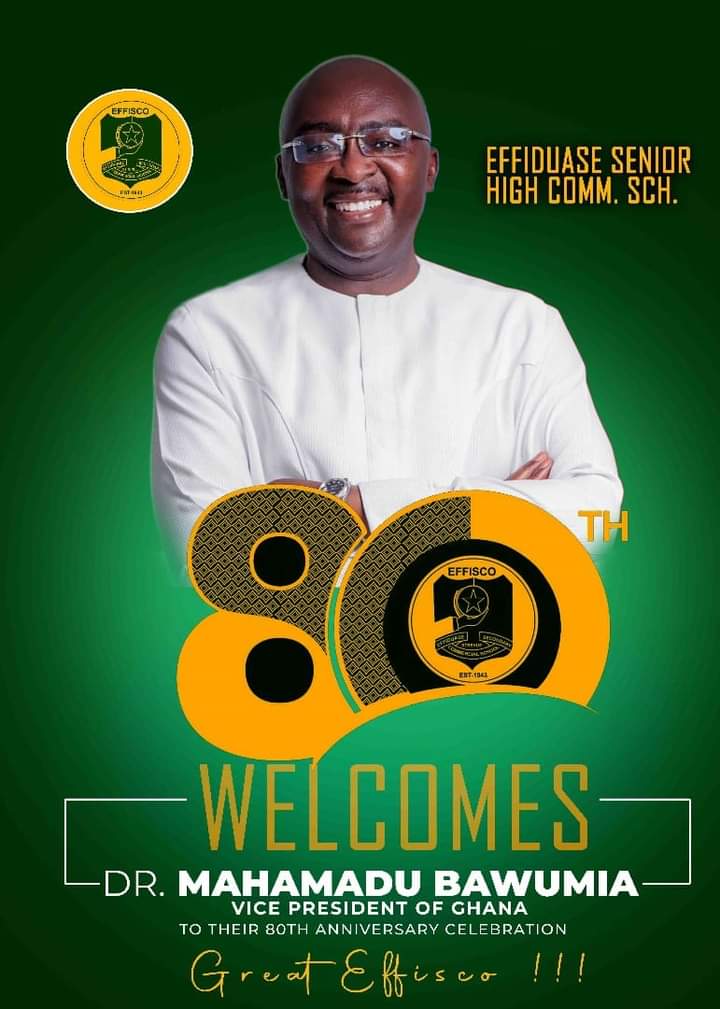 EFFISCOnline's tweet photo. EFFISCO WELCOMES DR. MAHAMADU DAWUMIA TO THE 80TH ANNIVERSARY CELEBRATION. https://t.co/Jj5khVP6JF