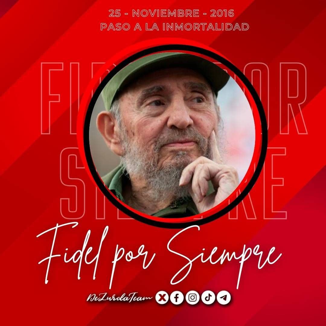 #FidelPorSiempre #CubaPorLaVida <a href="/cubacooperaZul/">Misión Médica Estado Zulia</a> <a href="/cubacooperaven/">Brigada Médica Cubana en Venezuela</a>