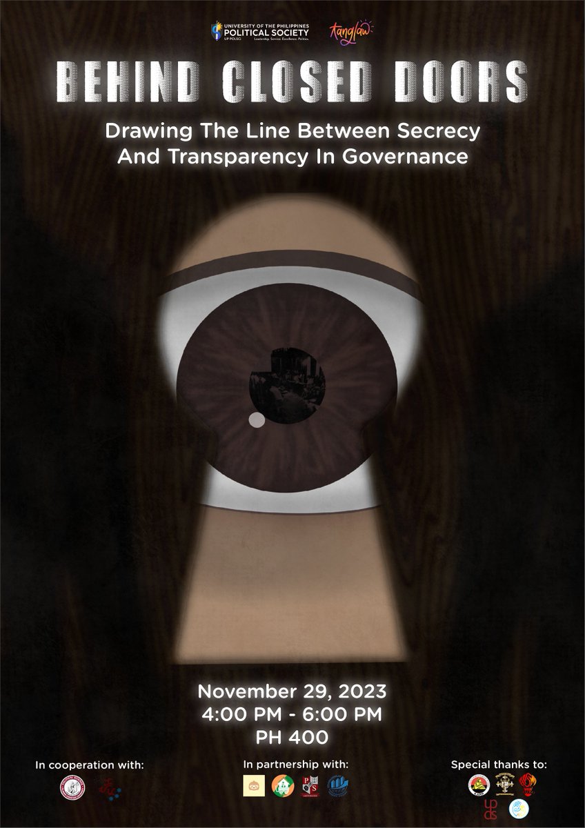 UP_POLSCi's tweet photo. Accountability and transparency in politics have always been associated with the ideals of liberal democracy. Time and time again, people clamor for their governments to exercise these as the key to better governance for the development of a state. https://t.co/bs0Z3pH0vU