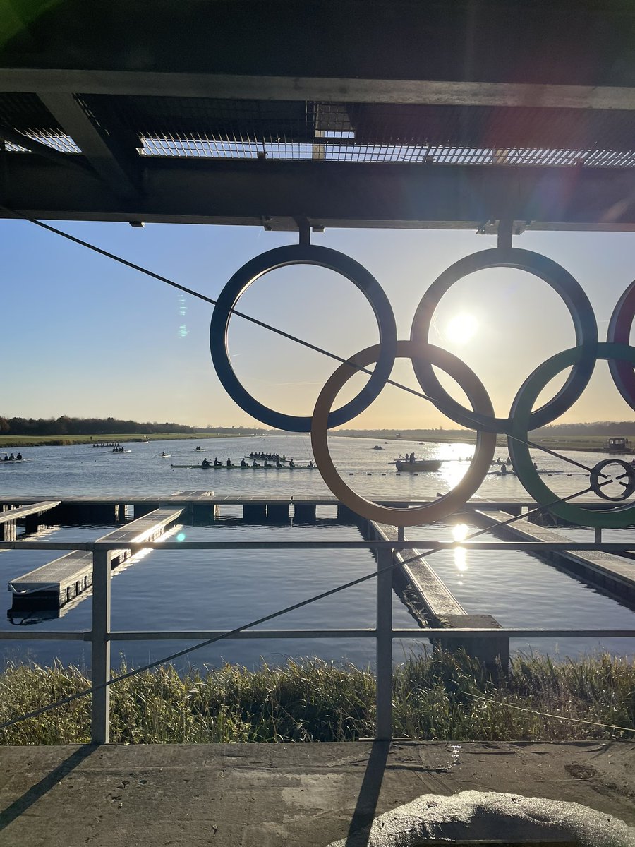 Cracking conditions for the boys this morning at Dorney Lake. Great to be back out on the water!