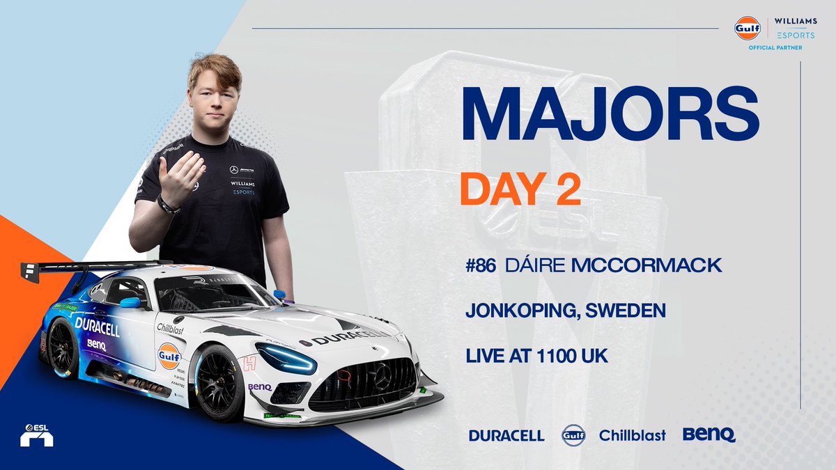 WilliamsF1TG's tweet photo. We’re good to go for the @esl_r1 Major Final! 🙌

The whole team is behind @WIL_Hydra today at @DreamHackSE!

Let’s go full gas and get this! 💪

📺 LIVE on https://t.co/5oYzvQ0MjM at 11:00 UK!

#WilliamsEsports #ESLR1 #Rennsport @GulfOilIntl @amgmotorsport https://t.co/qlkaIVVmUz