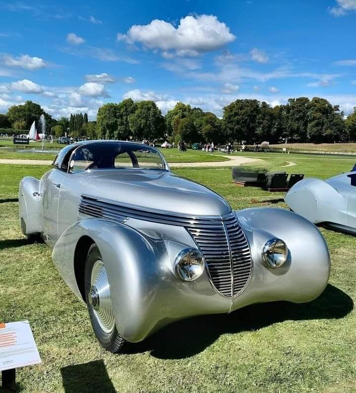 1938 HispanoSuiza H6 Dubonnet Xenia Coupe by André Dubonnet