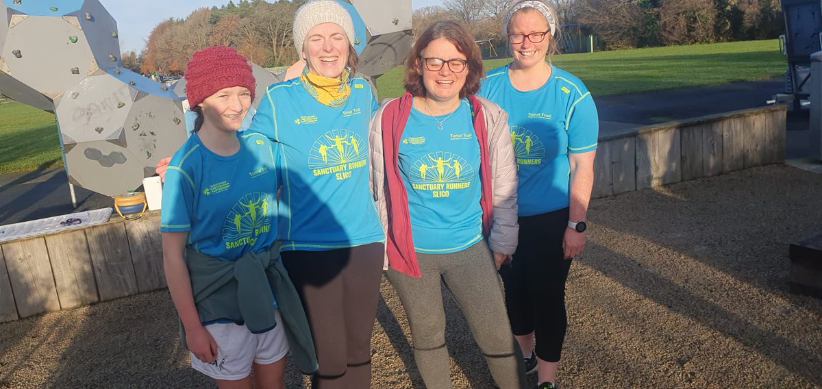 Beautiful sunny morning in #Sligo today for <a href="/sligoparkrun/">Sligo parkrun</a> ❤️ <a href="/SanctuaryRunner/">Sanctuary Runners Ireland</a> #Friendship #Solidarity #Respect