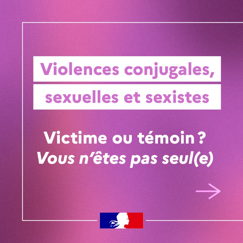 Interieur_Gouv's tweet photo. #LevonsLesYeux | C'est aujourd'hui la journée internationale pour l'élimination de la #violence à l'égard des femmes.
👉Vous êtes victime ? Vous n'êtes pas seule.
Plusieurs dispositifs sont mis en place pour vous venir en aide ⤵
Plus d'informations sur https://t.co/Gwovkr6y1m