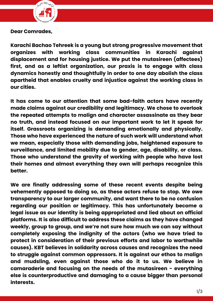 StopEvictionKHI's tweet photo. An open letter to friends of KBT. https://t.co/uAopwUqK8g