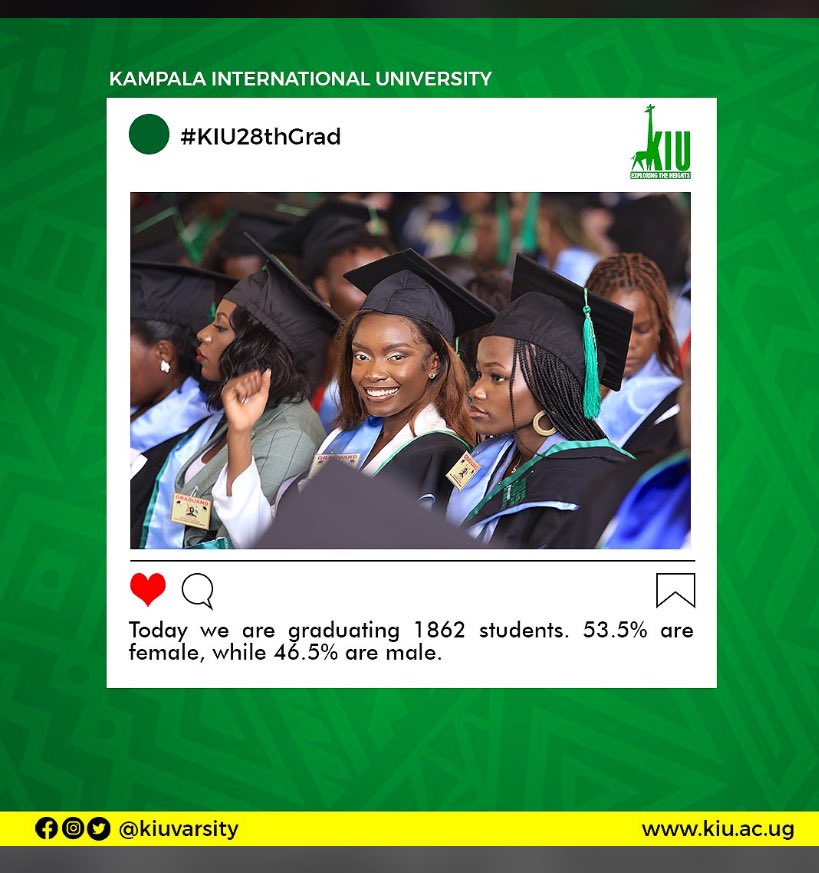 DaisyKabuura's tweet photo. What’s more interesting than this 🎉🎉🎉#KIU28thGrad 
@kiuvarsity https://t.co/jNPrzuRuRr