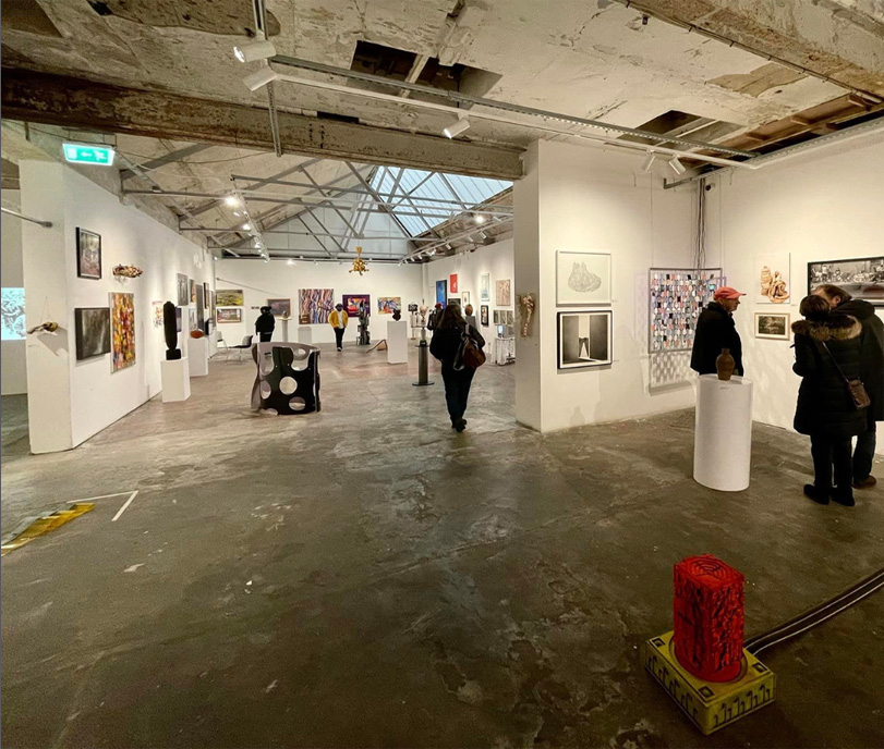 2000 visitors for The London Group Open 2023 and the final weekend is upon us! If you haven't visited the show yet - there are still 12 hours viewing time including a Sunday afternoon of artists' talks + over 30 original artworks for sale at under £1000 #thelondongroupopen2023