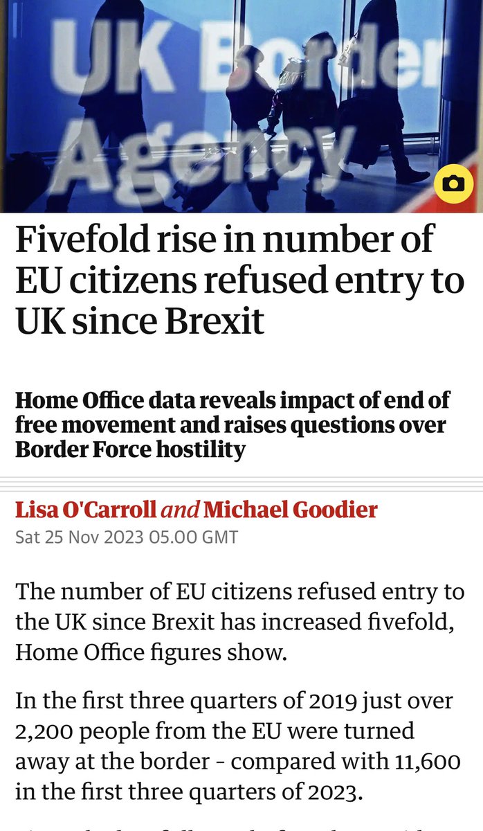 And yet 968,000 migrants arrived from non European countries over the last 12 months. The Tories have ruined this country because they don’t believe in government, just fudge, deflection and grift.