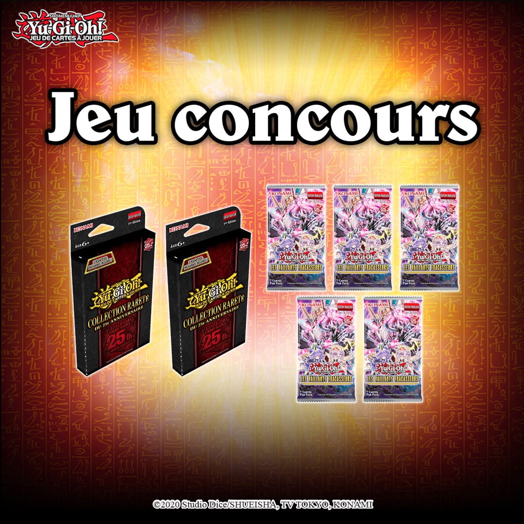 C'est parti pour un nouveau concours Yu-Gi-Oh! 🔥⁣⁣
⁣
Pour tenter de gagner ton lot il faut : 
🃏 Like⁣⁣⁣, RT &amp; Follow <a href="/Micromania_Fr/">Micromania-Zing</a>⁣⁣⁣⁣⁣
🃏 Mentionne en réponse un ami avec #MicromaniaYuGiOh
⁣
Tirage au sort dans 7 jours !⁣
