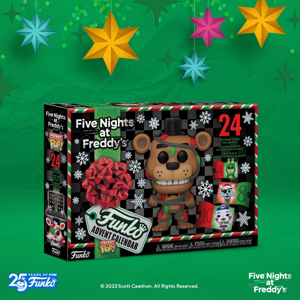 2023 Funko Pocket Pop! Five Nights at Freddy's Advent Calendar