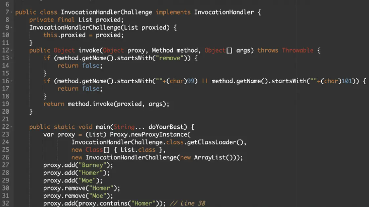 RafaDelNero's tweet image. Elevate your Java expertise with the Method Interceptor Java Challenge! 🕵️ Master the art of method interception to enhance your toolkit. Unleash your potential! 💡👨‍💻

bit.ly/3FuQSOe 

#Java #JavaChallenge #MethodInterceptor
