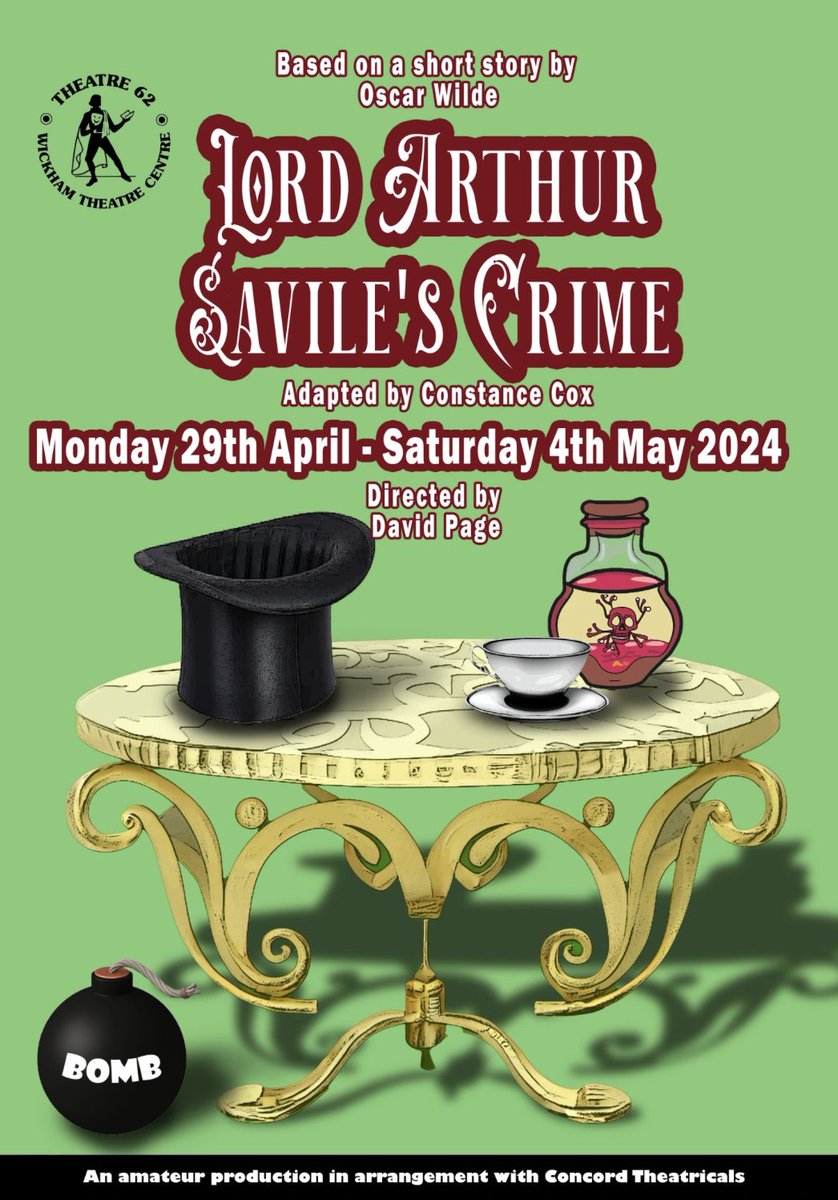 Theatre62's tweet photo. Coming to Wickham Theatre Centre (Theatre 62), West Wickham, in 2024 https://t.co/eEKAFzKhfK