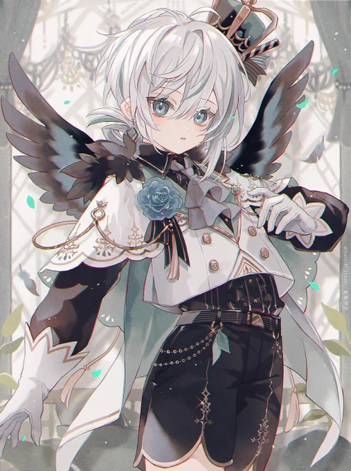 Mint green bird 