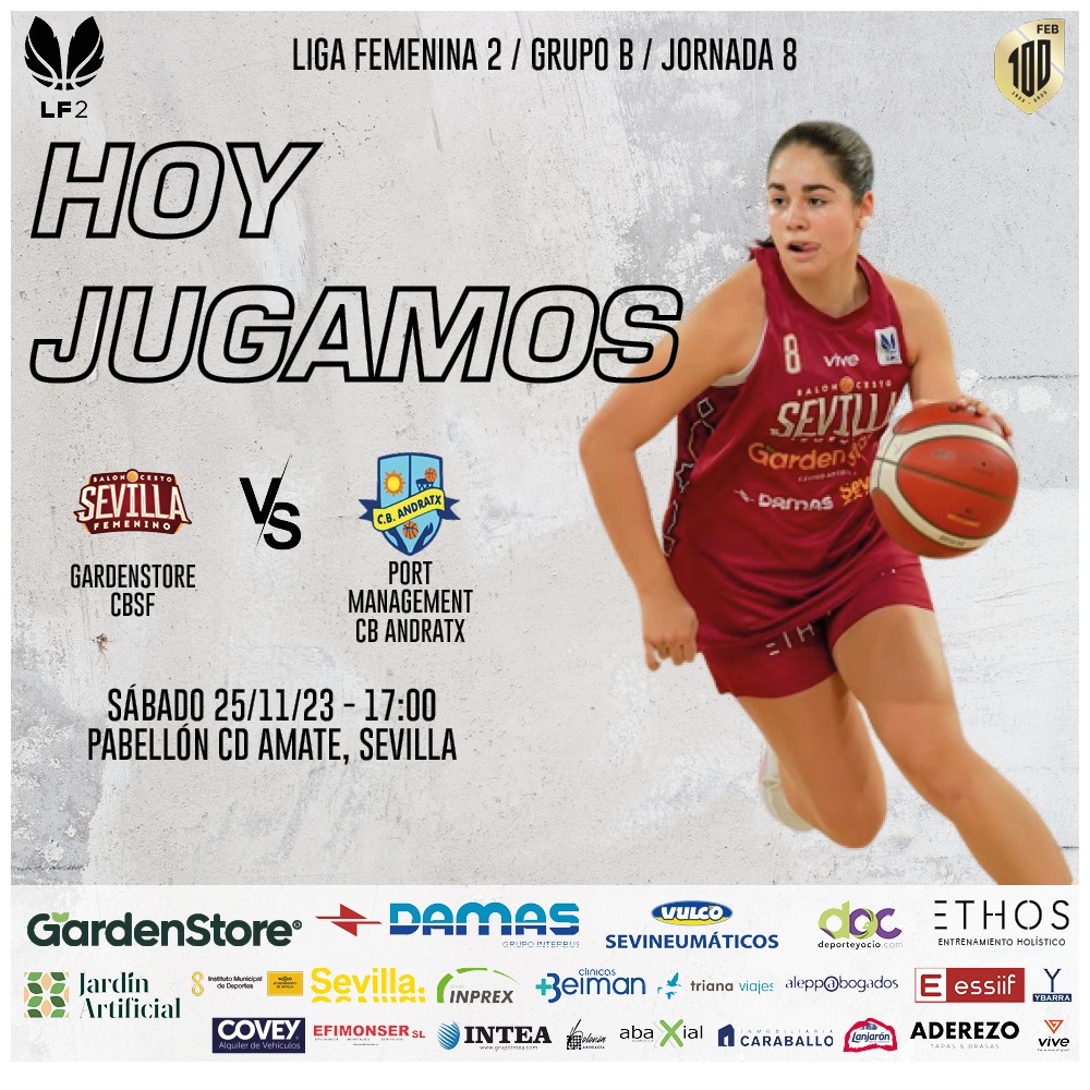 cbsfemenino's tweet photo. 🚨 𝐌𝐀𝐓𝐂𝐇 𝐃𝐀𝐘

🏆 J.8 - #LF2

🏀 @TwitGardenstore Baloncesto Sevilla Femenino - @cbAndratx1985

📍 𝐂𝐃 𝐀𝐌𝐀𝐓𝐄

⏰ 𝐒𝐚́𝐛𝐚𝐝𝐨 25 𝐝𝐞 𝐧𝐨𝐯𝐢𝐞𝐦𝐛𝐫𝐞, 17:00

🔗 https://t.co/KEv0dXo1RK

📺 https://t.co/kbUuhvryYH

#TodasJuntas https://t.co/XZtVTJRv3Z