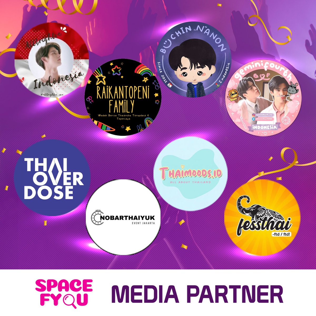 spacefyou's tweet photo. Thai Festival Karaoke Vol.3
Readyyy for party together✨💃🏻🕺🏻 

Come and Join with Us
Saturday, 13rd January 2023
Start Form 4PM
At EH Mendadak! South Jakarta
🔗 https://t.co/ELDkUxtr8A

🎉HERE FUN NEVER ENDS 
#ThaiFestKaraoke #spacefyou https://t.co/cZNVNbhYcc