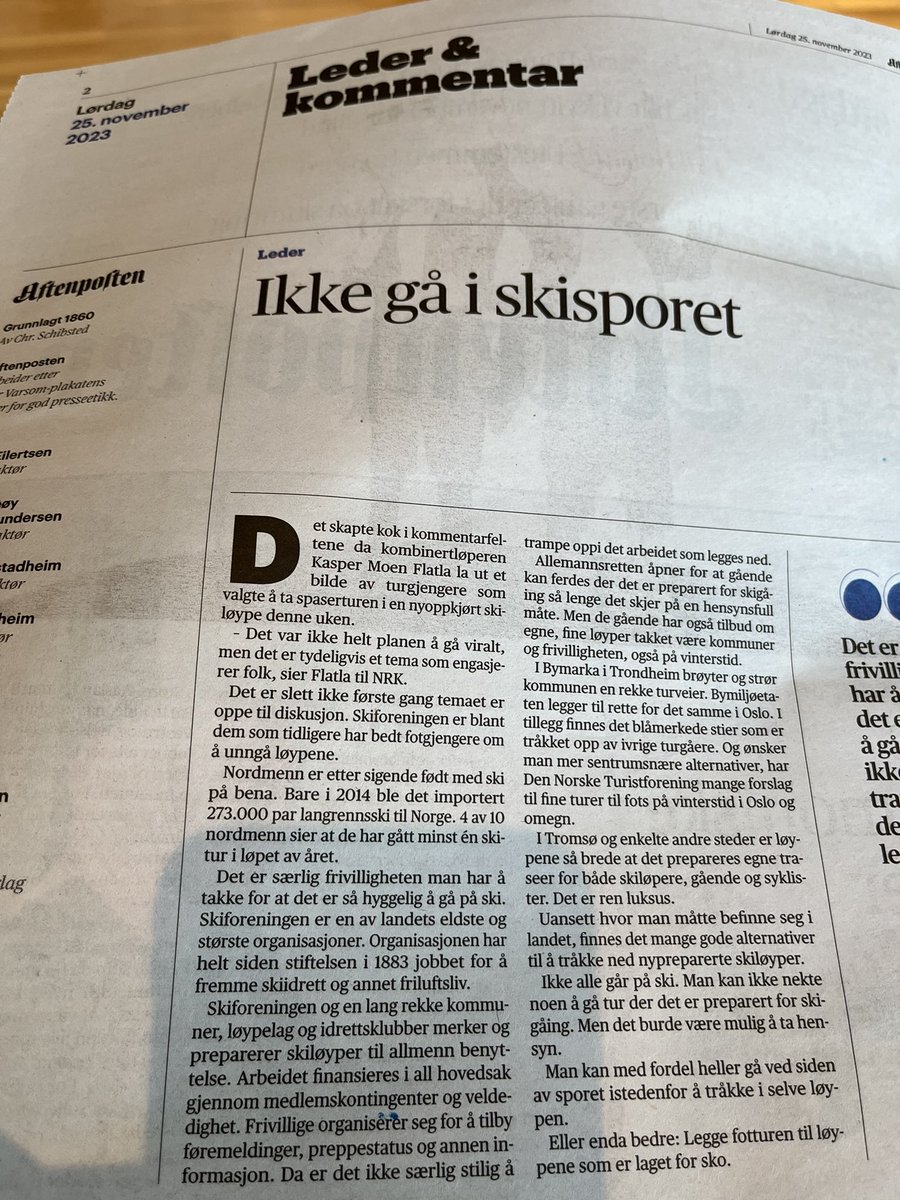 Tanta tråkker til og løfter debatten om en av de største utfordringene i vår tid.