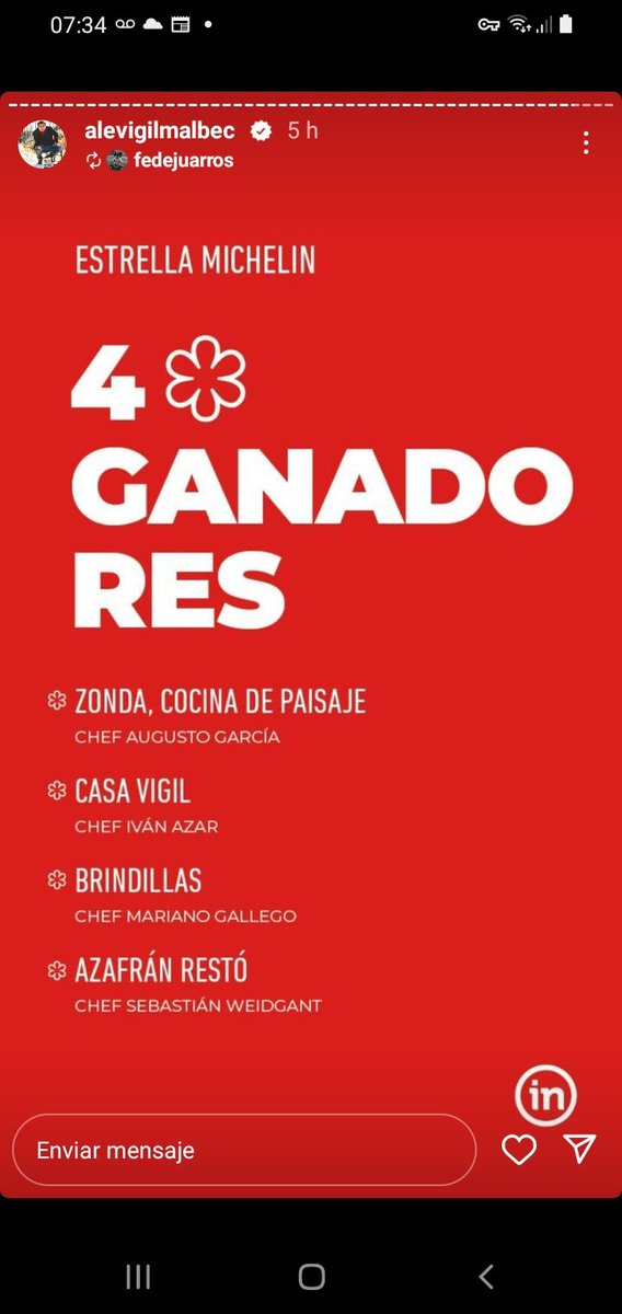 agelves11's tweet photo. Profético 👇! Felicitaciones @CasaVigil, @alevigilmalbec y gran equipo! Sabelliano lo suyo! 🍷🇦🇹🥂🇦🇷 https://t.co/UmP4a4f1g9