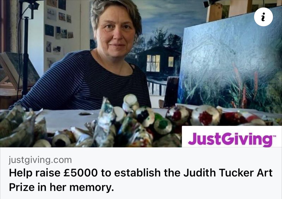 The Judith Tucker Memorial Fund will support artists in memory of this wonderful life force and artist. A steering group including Judy’s partner Harriet, Griselda Pollock and others will distribute the grants👏👏👏
justgiving.com/crowdfunding/J…