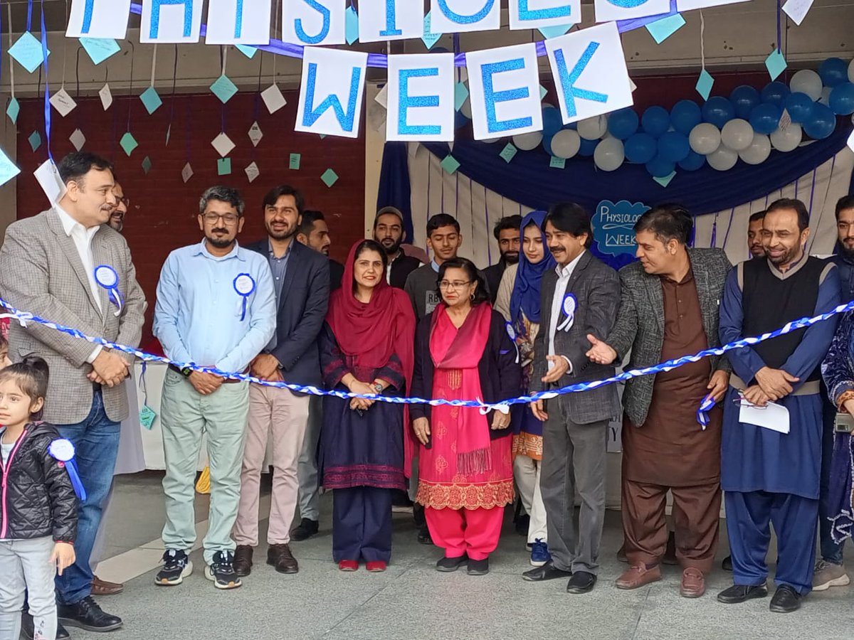 najeebk07548320's tweet photo. @physoc Inauguration ceremony of Physiology Week 2023 at the Institute of Physiology and Pharmacology, University of Agriculture Faisalabad https://t.co/YGhNZ1Zu9p