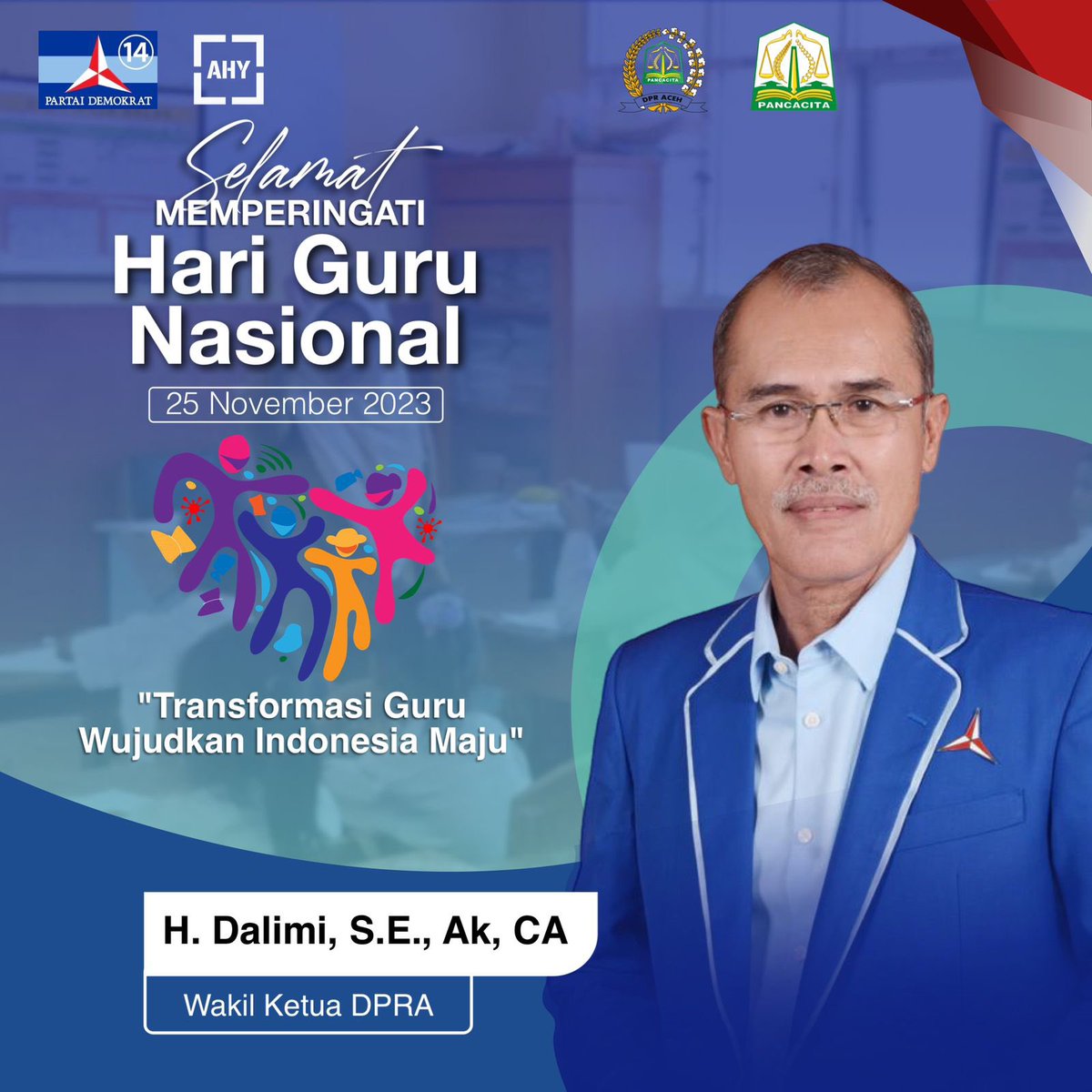dalimi_h's tweet photo. Selamat Hari Guru Nasional #HariGuruNasional #DemokratS14P https://t.co/UVTRZHkTkj