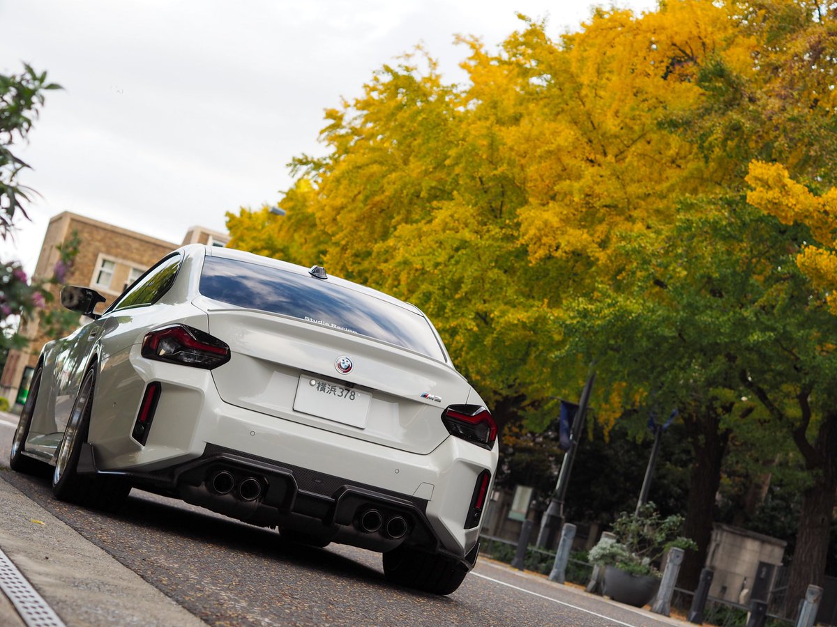 mr1985kazuto's tweet image. イチョウ撮影リベンジ。

#BMW #G87M2 #G87 #横浜 #銀杏