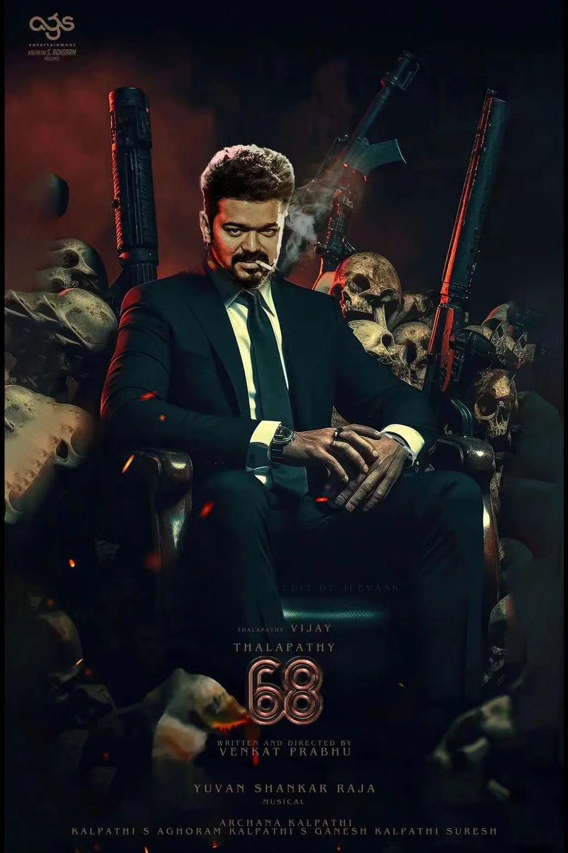 GoatMovie2024's tweet photo. #Thalapathy68 is going to be a one hell of a ride for sure !!!🔥

@actorvijay @vp_offl @thisisysr @archanakalpathi @aishkalpathi @Ags_production https://t.co/ISd4KcGHTb