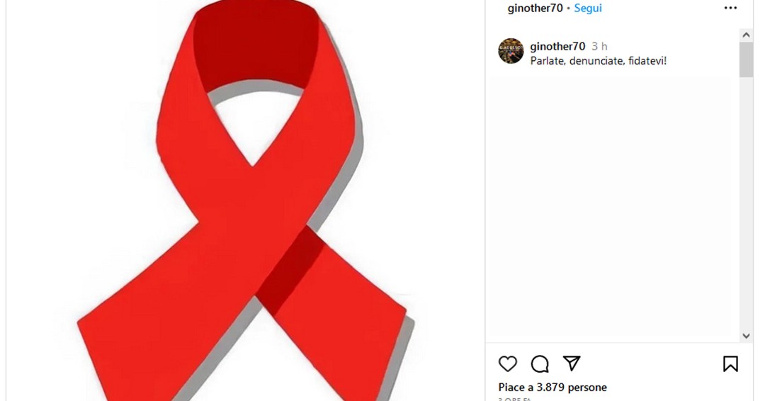 25 NOVEMBRE | Il papà di Giulia posta l'immagine del fiocco rosso: "Parlate, denunciate": è il commento di Gino Cecchettin nella Giornata mondiale per l'eliminazione della violenza sulle donne #ANSA ansa.it/veneto/notizie…