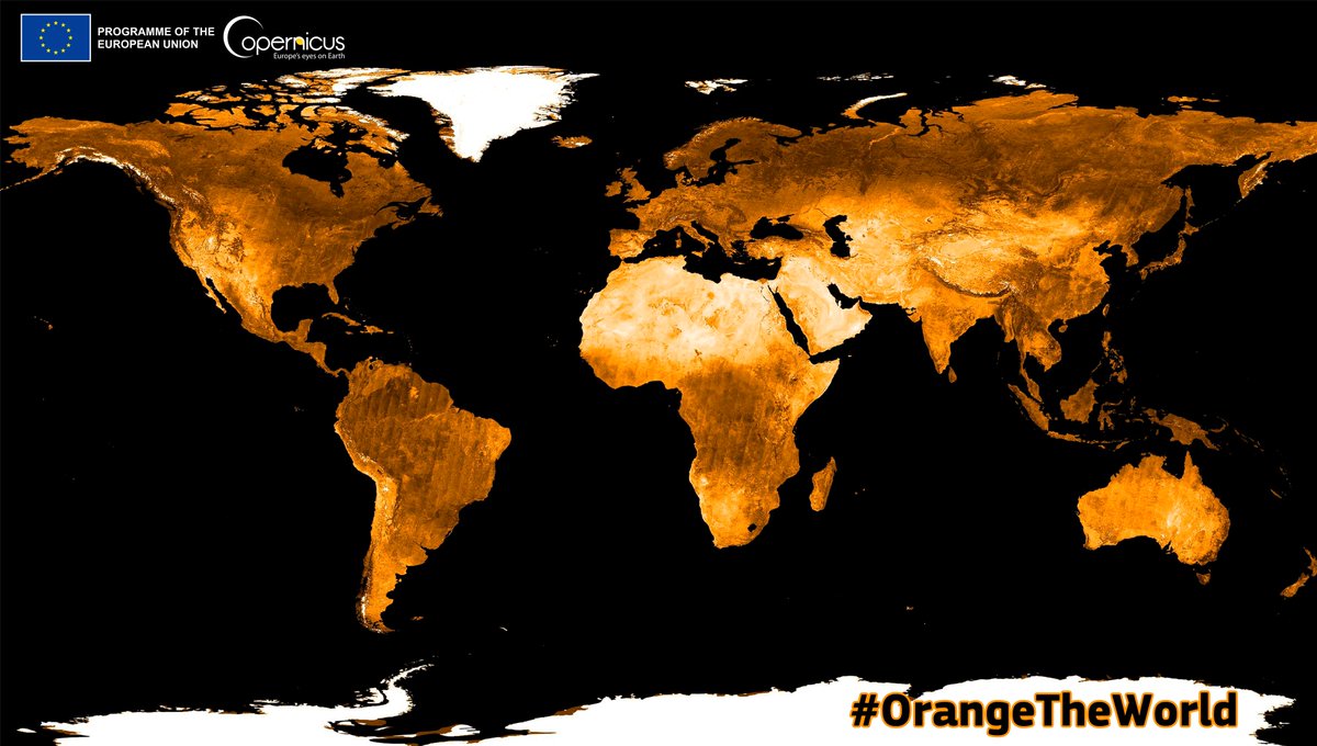 Violence against women has no place on #OurPlanet 🌍 Today #Copernicus 🇪🇺🛰️ joins the chorus to #SayNoStopVAW 👩 ❤️ 🛰️🇪🇺🟠 #OrangeTheWorld 🟠🇪🇺🛰️