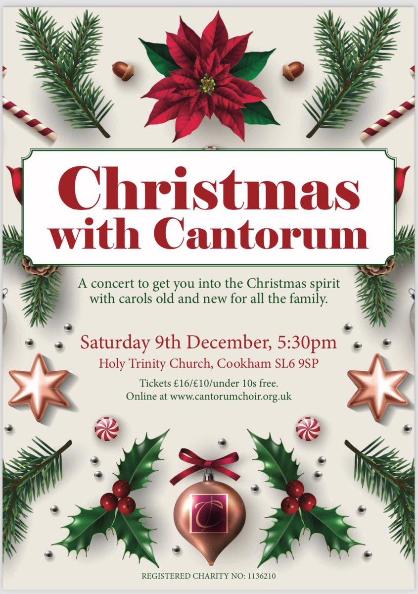 cantorumchoir.org.uk for tickets! #cookham #BourneEnd #Maidenhead #Marlow #carolconcert