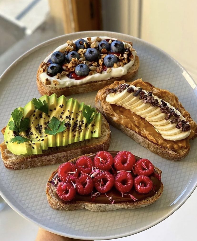 foodietechlab's tweet photo. Which toast will you prefer for breakfast? https://t.co/cx3lEjOnIr