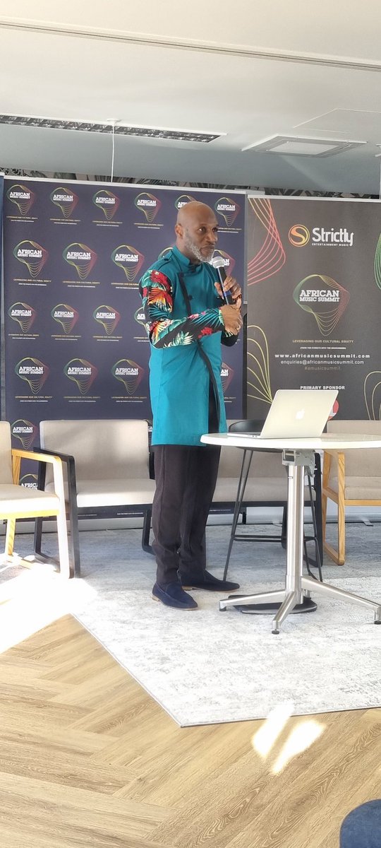 wisetola's tweet photo. Next speaker 'Ade Adefolalu speaking on Music Business Education at the @amusicsummit 

#AMusicSummit https://t.co/SnNxiiDb49
