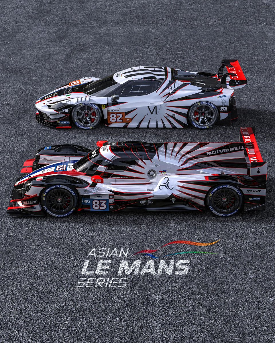 🦓🚨Zeebra Alert🚨🦓　I’m back in the <a href="/AsianLeMans/">Asian Le Mans Series</a> with <a href="/AFCorse/">AF Corse</a> Ferrari 296GT3 car 82! Time to unleash them #zeebrasonthetrack