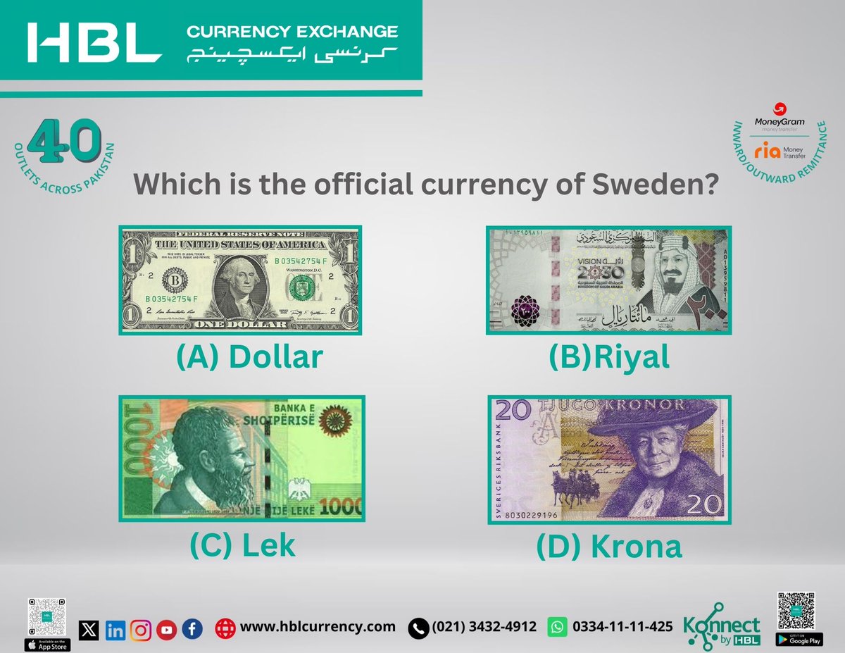HBL Currency Exchange tweet media