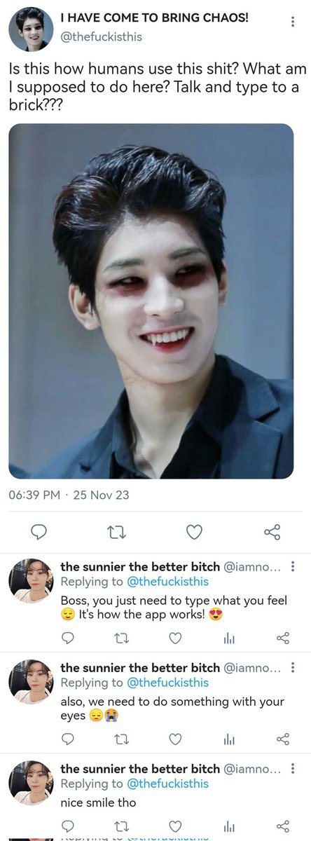 airtriestowrite's tweet photo. a minwon 5 twt au where Wilbur(w.w) woke up from deep slumber thousands of years later where people are more on a different breed now (his words), he might've evolved too but he still needs blo0d to live, the problem was, vampire king's too picky https://t.co/S4O9KLjGK0
