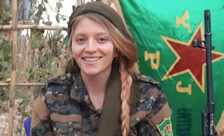 Heute jährt sich zum 4. Mal der Todestag einer Freundin, einer Genossin aus dem Hambi und einer Revolutionärin. Elefteria Hambi ( Eva Maria Steiger) wir vergessen dich nicht.  Sie hat für unser aller Freiheit hier in Deutschland und in der Frauenrevolution in Rojava gekämpft.🌹
