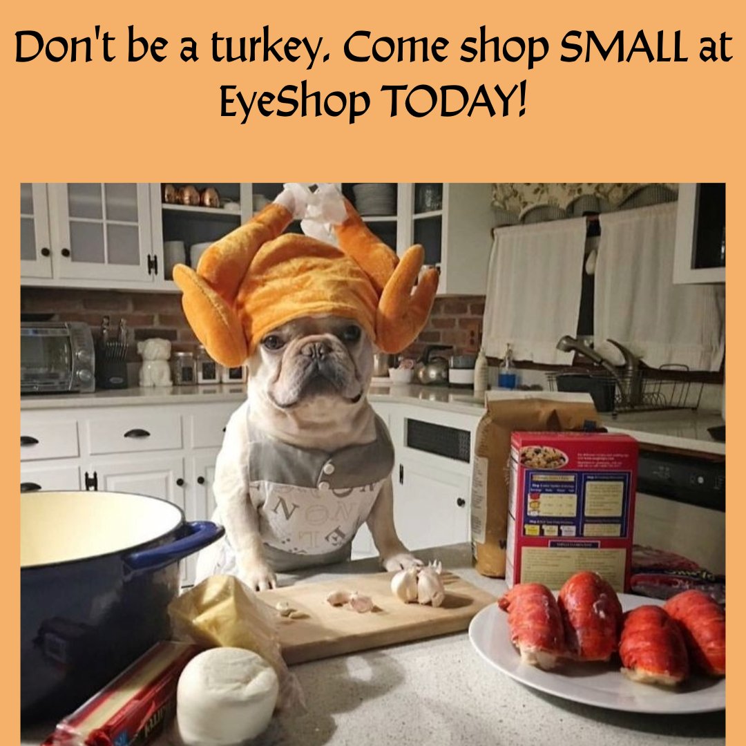 myEyeShop's tweet image. Today is SMALL BUSINESS SATURDAY! The day to GROW LOCAL and SHOP SMALL.  You have time before the game starts to choose your complete pair of eyewear or year's supply of contacts and pull a lollipop. Discounts range from 20% off to FREE! #smallbizsaturday #growlocal