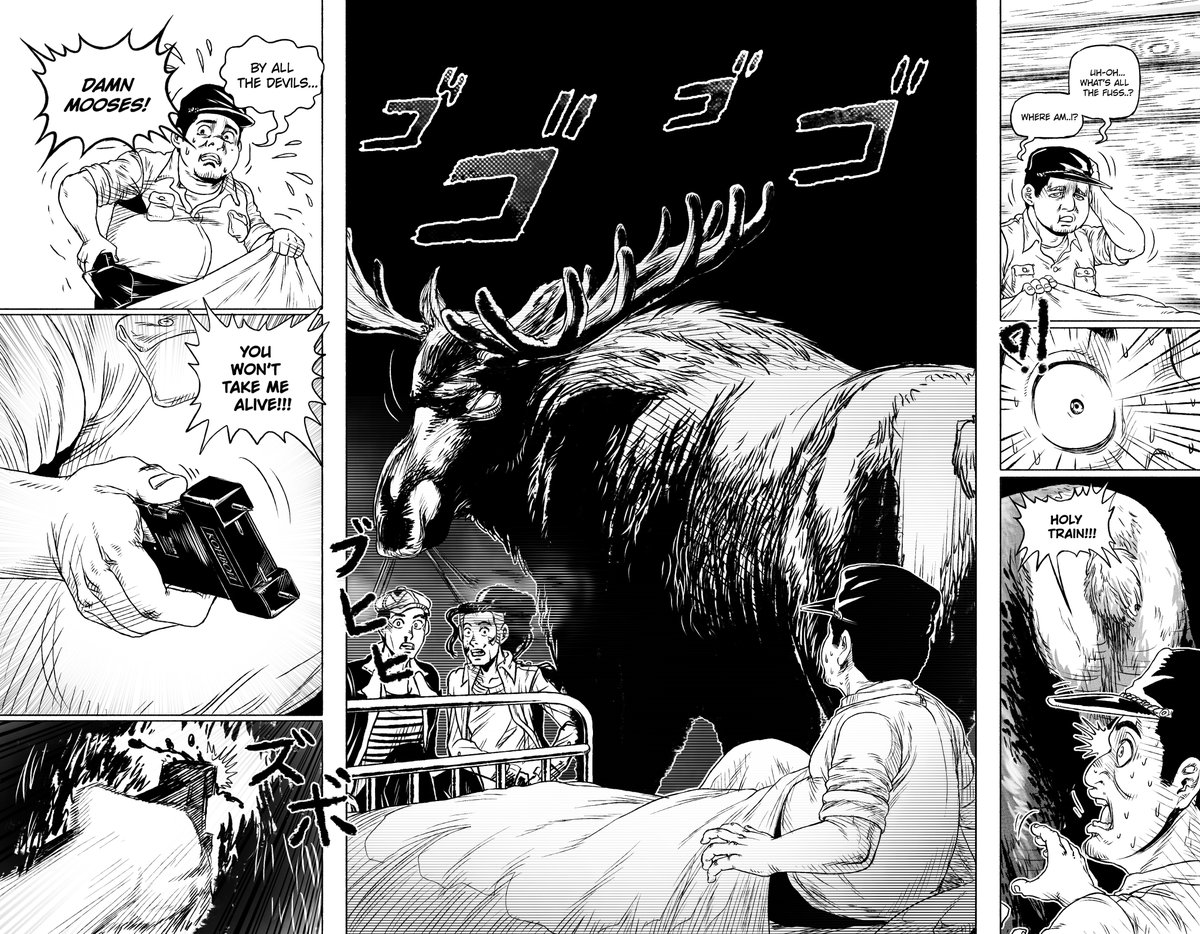 mayakcrew's tweet photo. Now when everyone had read the chapter I think its time to discuss it. Did you like it? What's you favorite part of it? Don't hesitate to leave your comments! We really appreciate when you share your opinion on our work. #HuntForWolves 🐺#MoscowCalling https://t.co/oWE9dJMh4w