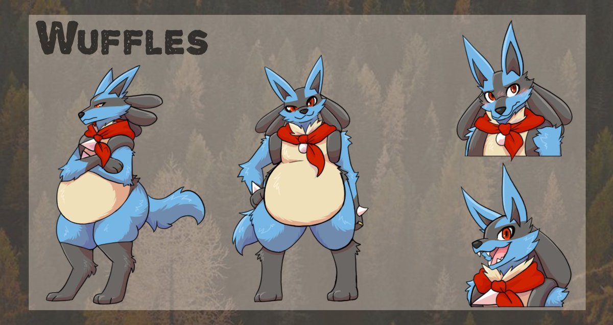 Wulfeh's tweet image. Twink on main, sometimes a hungry dog as a treat