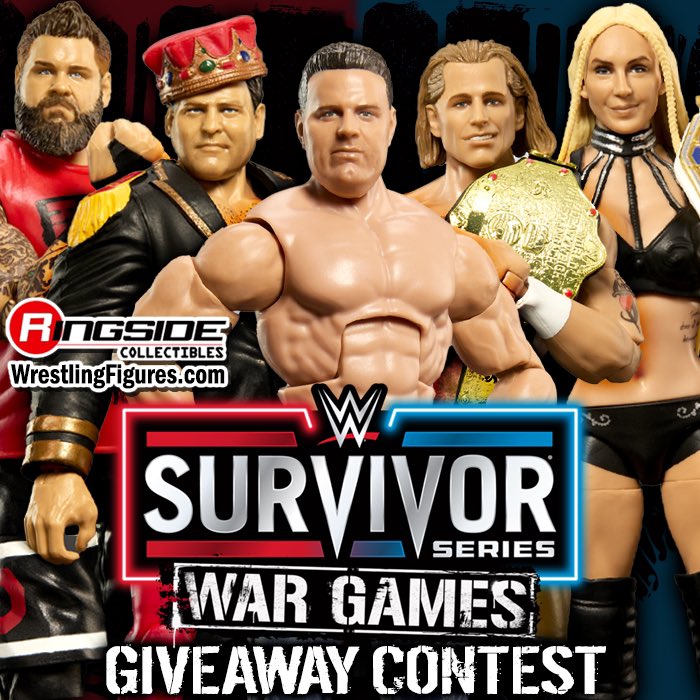 🔵 SURVIVOR SERIES GIVEAWAY! 🔴 Enter our #SurvivorSeries Giveaway Contest for your chance to win a complete set of @Mattel @WWE Survivor Series 2023 Elites! Featuring Jerry Lawler, Charlotte Flair, Kevin Owens, Shawn Michaels & BAF British Bulldog! To enter: - Must be