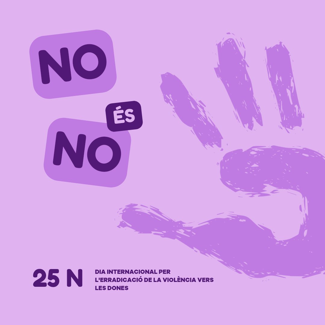 Avui recordem i reivindiquem la lluita per la igualtat en l'esport i la societat i diem NO a la violència de gènere. Atletes, jutgesses, entrenadores, directives, juntes construïm un futur lliure i just per a totes les dones 💜
#25N